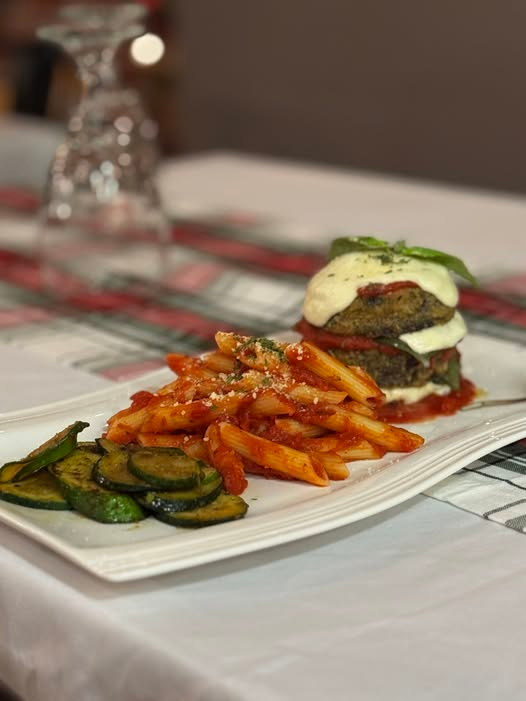 House made pasta with fresh vegetables